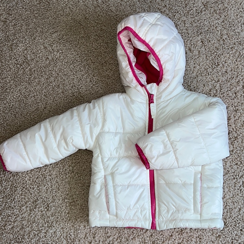 Roebuck & co zip up puffer coat